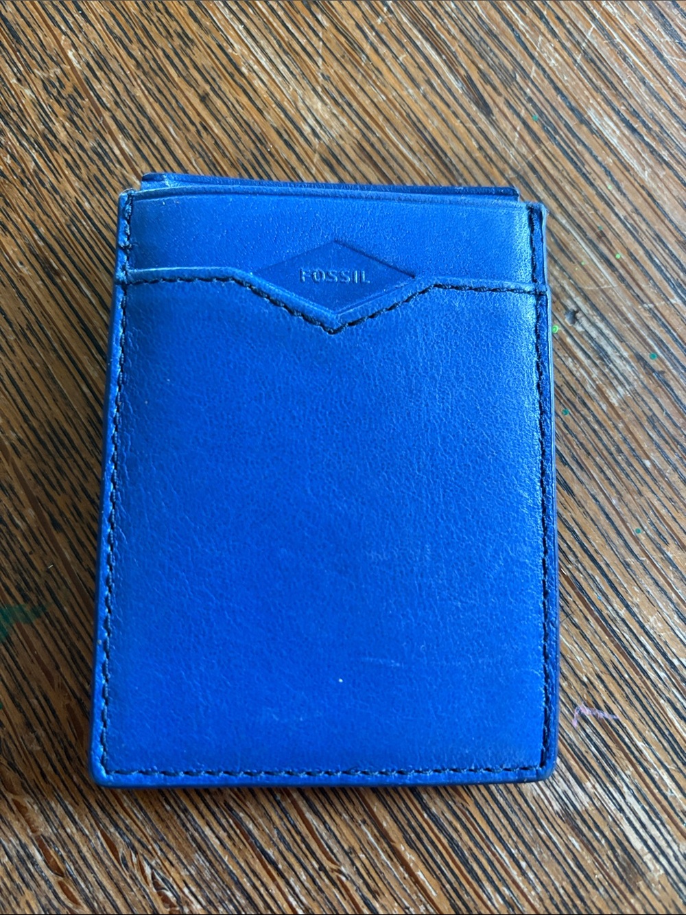 Fossil Mykel Card Case Blue